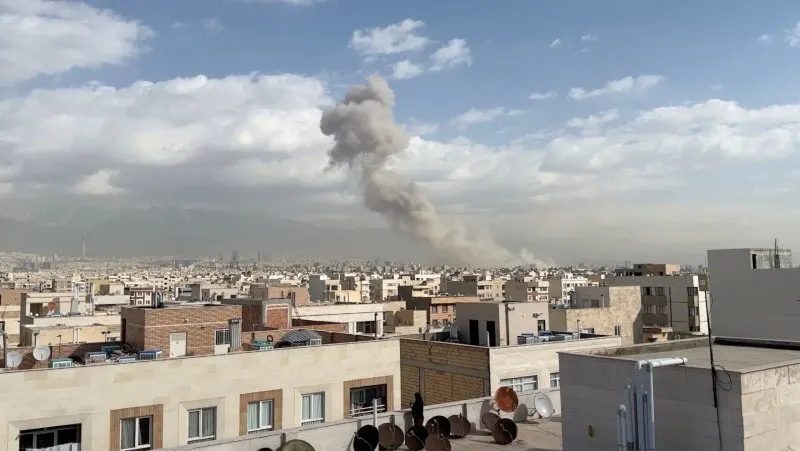 Operation Lion&rsquo;s Roar strike on israel by iran