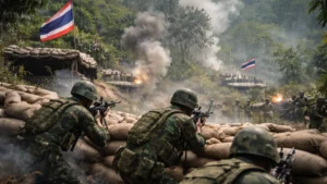 Thailand, Cambodia exchange fire again ahead of border talks