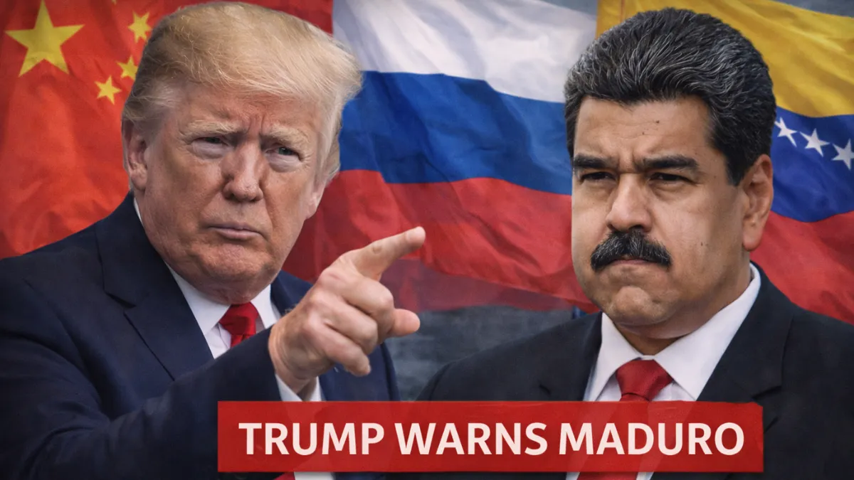 U.S. steps up pressure on Maduro amid support from China, Russia