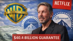Ellison personally backs Paramount bid as Warner Bros sale battle intensifies