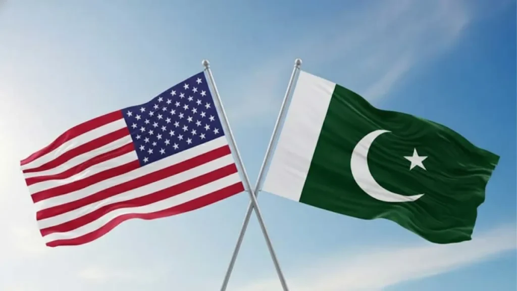 USA and Pakistan Flags