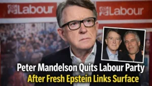 Peter Mandelson Quits Labour Party