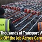 Germany transport workers strike halts buses and trams