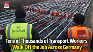 Germany transport workers strike halts buses and trams