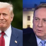 Former U.S. Army Colonel Douglas Macgregor with Trump