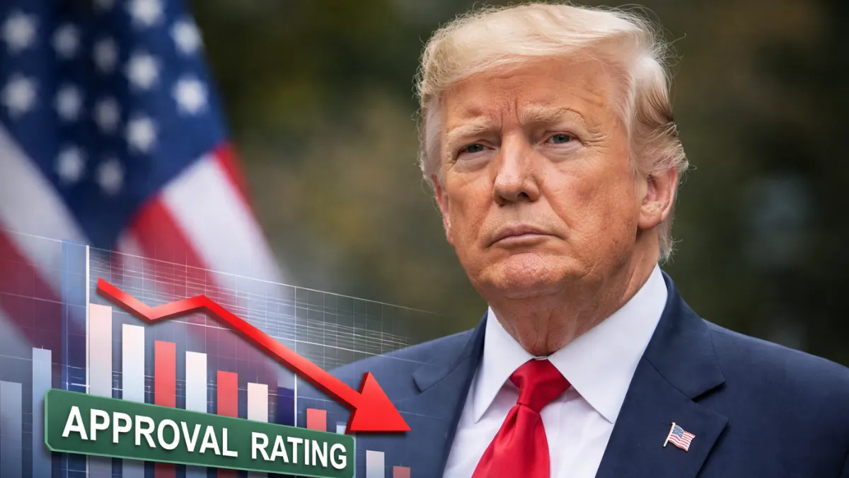 Trump&rsquo;s approval rating hits 36% in latest Gallup survey
