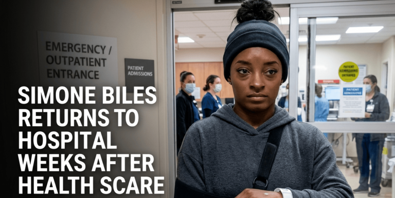 Simone Biles Returns to Hospital Weeks After Frightening Health Scare