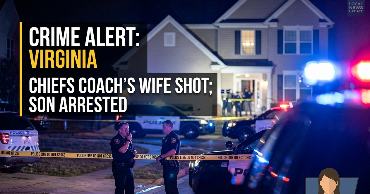 Chiefs Coach Eric Bieniemy's Wife Shot in Virginia; Son Elijah Arrested and Charged