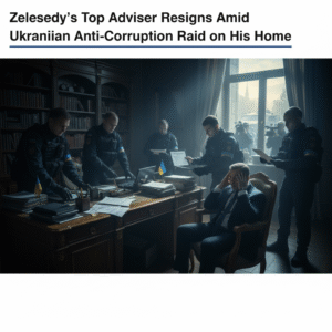 Zelensky's Top Adviser Resigns Amid Ukrainian Anti-Corruption Raid on His Home