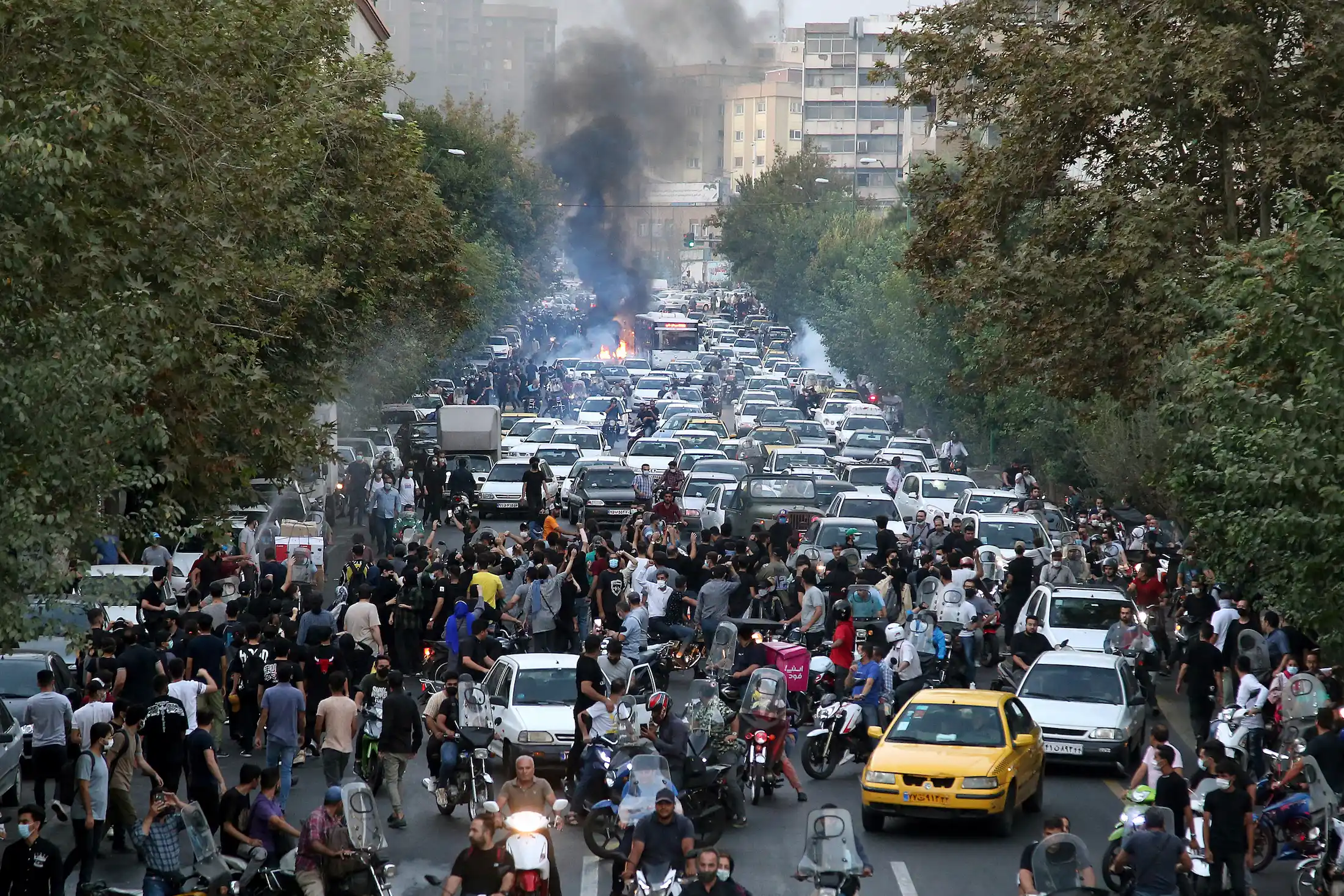 protests in iran, tehran