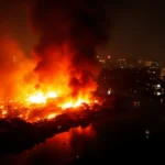 Massive Fire in Dhaka Slum Leaves Hundreds of Families